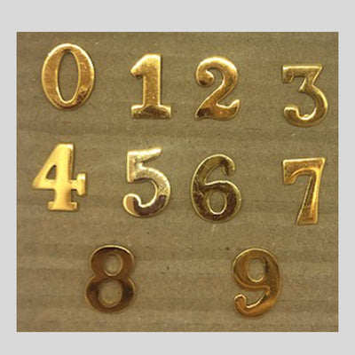 EX Police Gold Epaulette Numbers